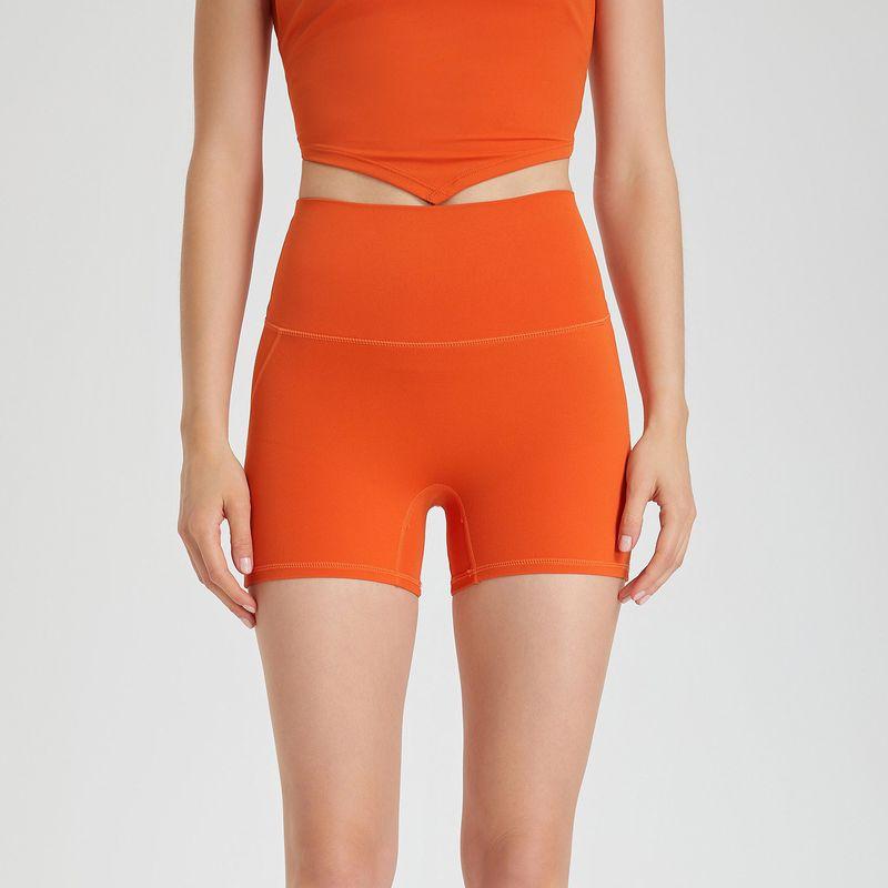 

Hip Lifting Zero Sense No Embarrassment Line Shorts Fitness Women Peach Bv Orange XL