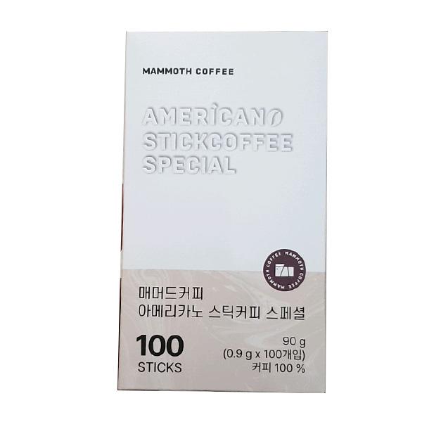 

Mammoth Coffee Americano Stick Coffee Special 0.9g x 100ct One thing