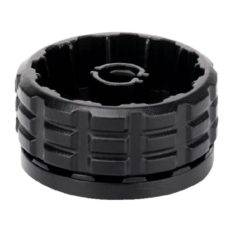 Universal Car Radio Control Knob 86128-0C060 Anti Slip Grip Designs Tactile Feedback Volumes Regulator for Vehicle