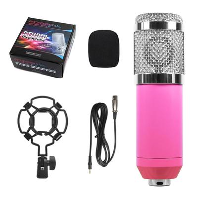 Mikrofon pojemnościowy mały zestaw telefon komórkowy komputer streamer na żywo karaoke mikrofon do nagrywania