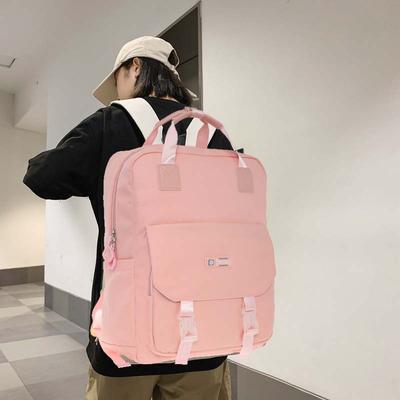 The Schoolbag Is Fashionable, Simple and Lightweight, and the Large-capacity Schoolbag Is a Female Primary School Backpack for Summer Vacation.