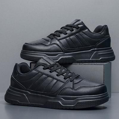 Plus Big Size 50 51 52 Mens Leather Sneakers Casual Sports Shoes Flat Skateboard Shoes Hot Sale For Dropshipping