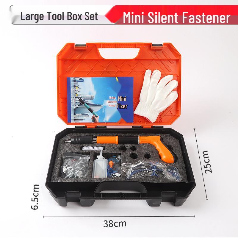 Compact Silenced Nail Gun for Hydropower Decoration