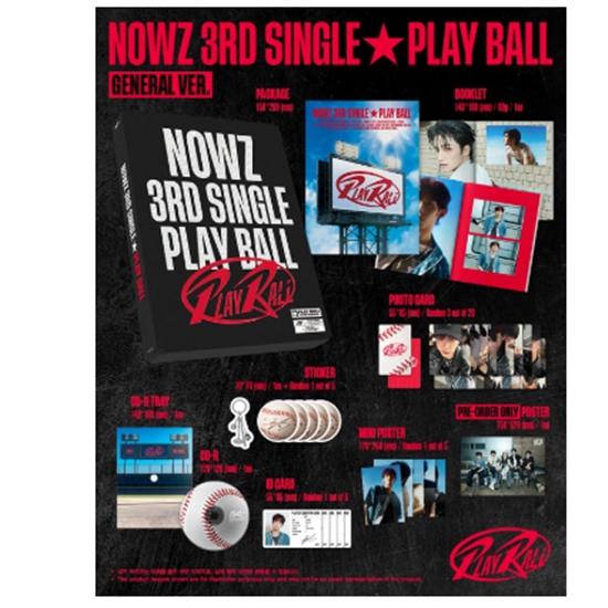 NOWZ - 3rd Single Album - ?Play Ball (GENERAL VER.)