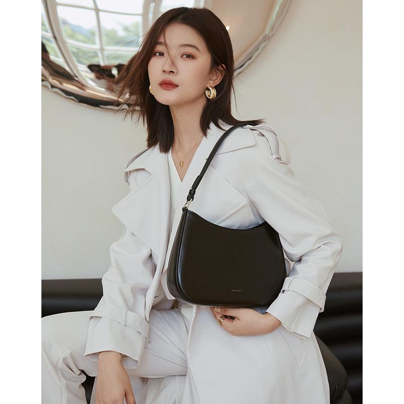 

Женская сумка на одно плечо из натуральной кожи, роскошный дизайн, сумка на подмышку из коровьей кожи, женская модная сумка для поездок на работу