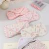 Cute Quilted Glasses Case Kawaii Floral Strawberry Sunglasses Pouch Soft Padded Eyeglass Bag for Women