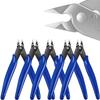 1-5Pcs 170 Diagonal Pliers Carbon Steel Pliers Electrical Wire Cable Cutters Cutting Side Snips Flush Pliers Nipper Hand Tools
