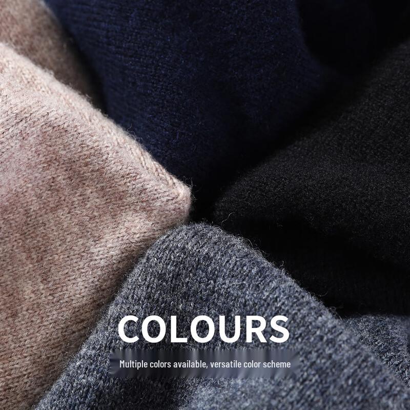 Antonio Men's 100% Wool V-Neck Sweater