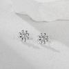 Teamer Small Flower Gold Color Stud Earrings For Women Girls Stainless Steel Fashion Earrings Daily Lucky Jewelry Gift 2026 New