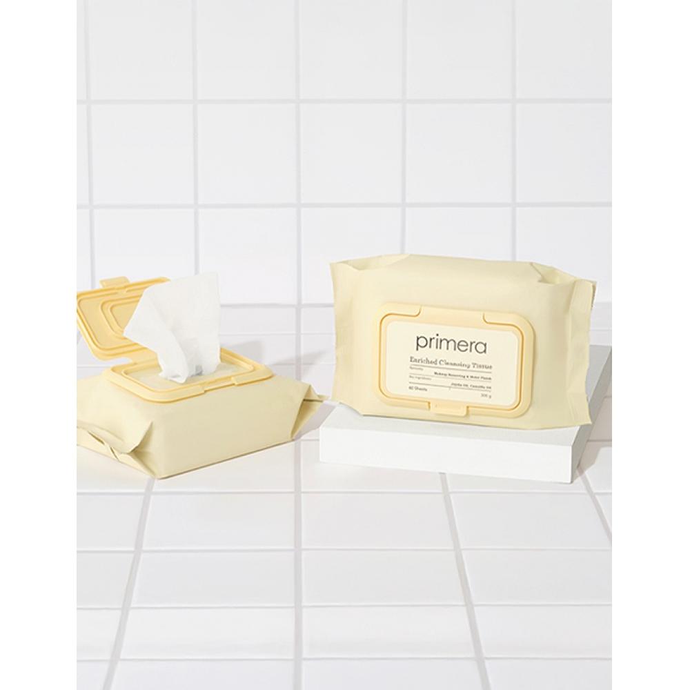 Primera New Enriched Cleansing Tissue 60 Sheets
