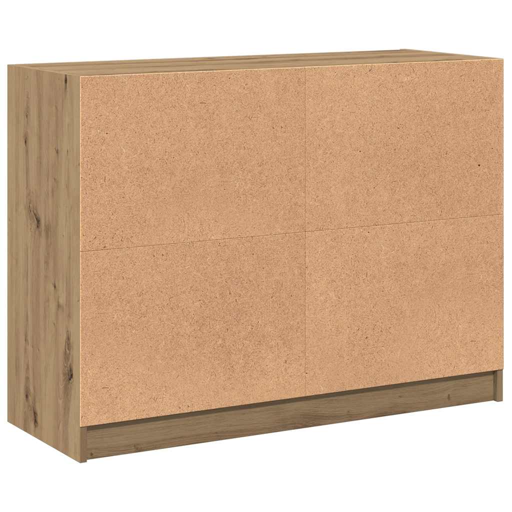 Sideboard Artisan Oak 102x37x75.5 cm Engineered Wood