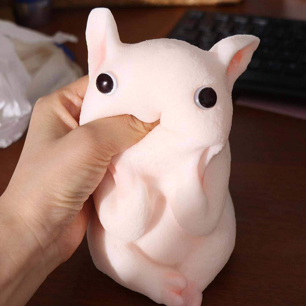 Slow Rebound Simulation Piggy Squeeze Toys Cartoon Big Piggy Fidget Toy  Adults