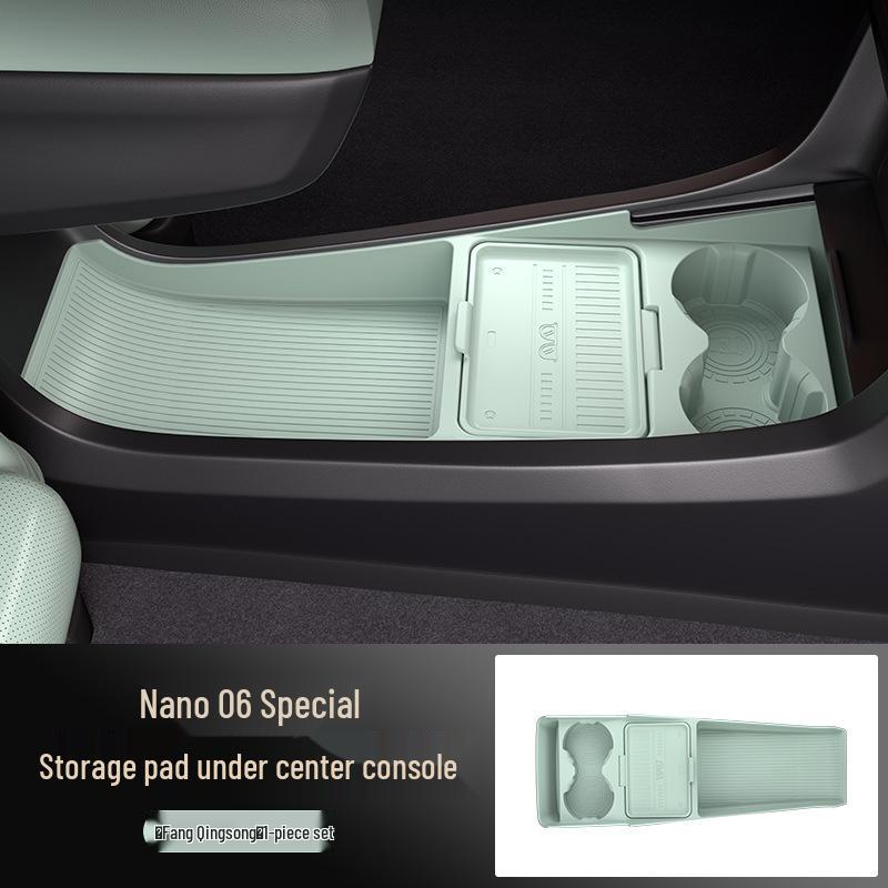 

Dustproof Silicone Storage Box for 2025 Nano 06 - Organize under Central Control Unit 467.7*167.9*82.3mm