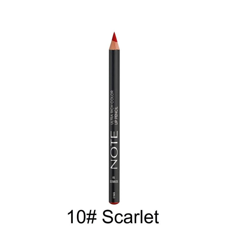 NOTE - Ultra Rich Color Lip Pencil - 9 Colors