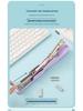 Medium-Size Effort-Saving Mini No. 10 Stapler, Macaron Color, Binds 20 Pages, Suitable for 24/6 Staples.