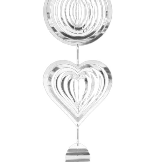Reflector Highly Reflective Indoor Outdoor Garden Yard Farm Hanging Metal Wind Chime