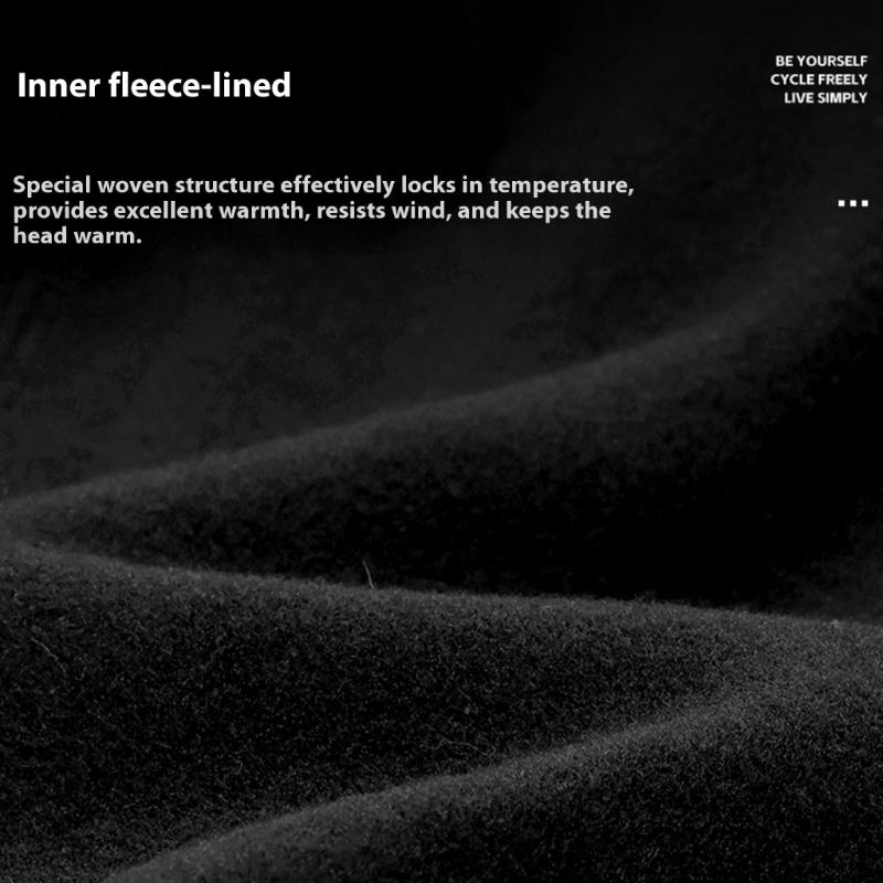 Outdoor Cycling Head Cover Ski Mask Hiking Scarves Windproof Fleece Balaclava Hat Full Face Mask Hooded Neck Warmer