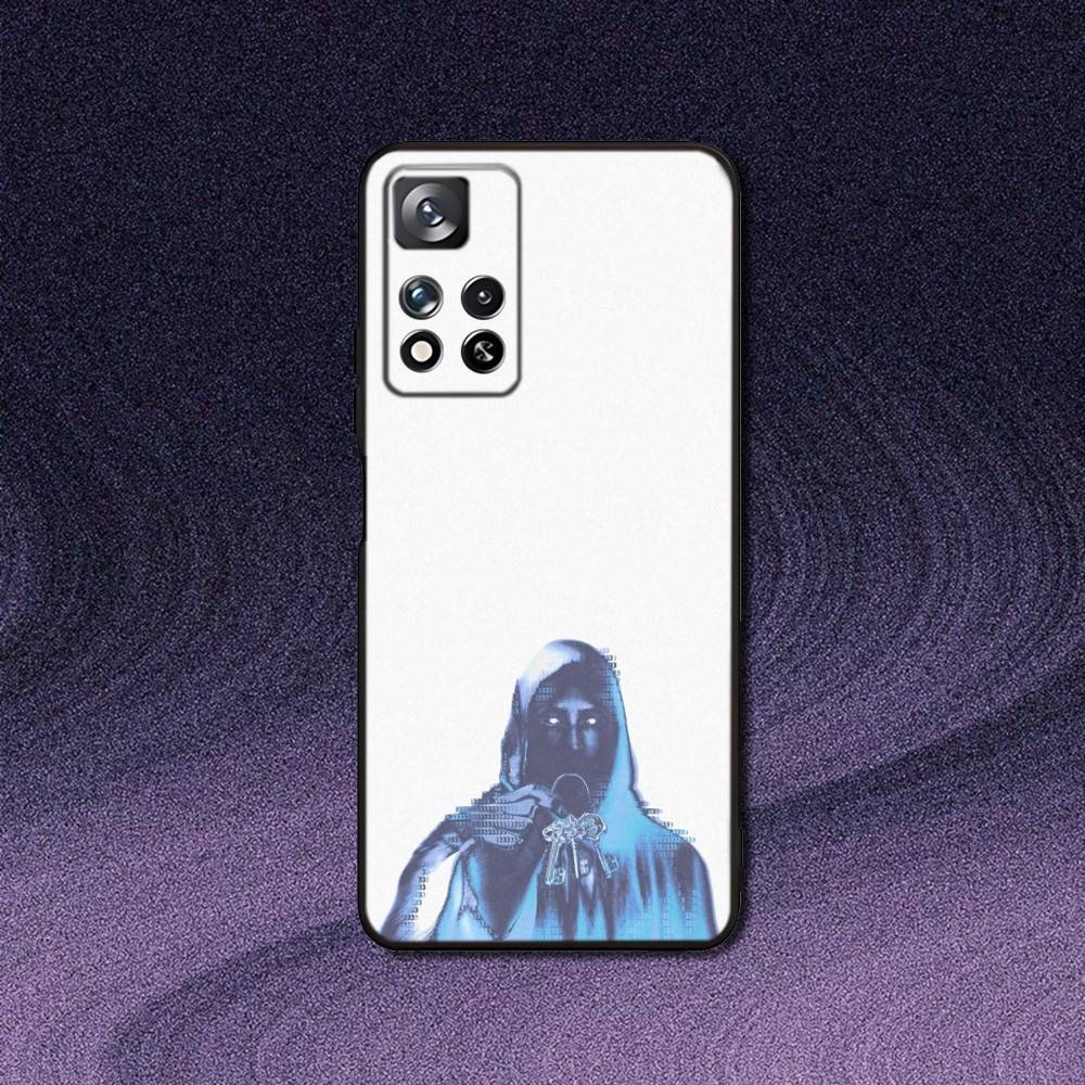 M-Matue 333 Rapper Phone Case For Samsung S 25,24,23,22,30,21,10,9,Ultra,Plus,Lite,FE,4,5G Black Soft Case