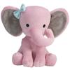 Peluche a forma di elefante grigio da 25 cm, animali kawaii, morbidi cuscini imbottiti per dormire, regali decorativi per la cameretta dei bambini