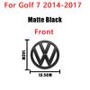 1Pcs VW 3D Car Cover Front Grille Badge Rear Trunk Emblem Decals Accessories For Volkswagen Golf 7 7.5 MK7 MK7.5 GTI R Rline GTD