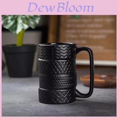 Creative Tire Mug Large Capacity Ceramic Cup Unique European Style Office Mug