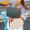 14 Zoll Mini Reisekoffer Kosmetikbox Handgepäck Organizer Make-up-Koffer Kleine Passwortbox Boarding Case für Frauen Mädchen