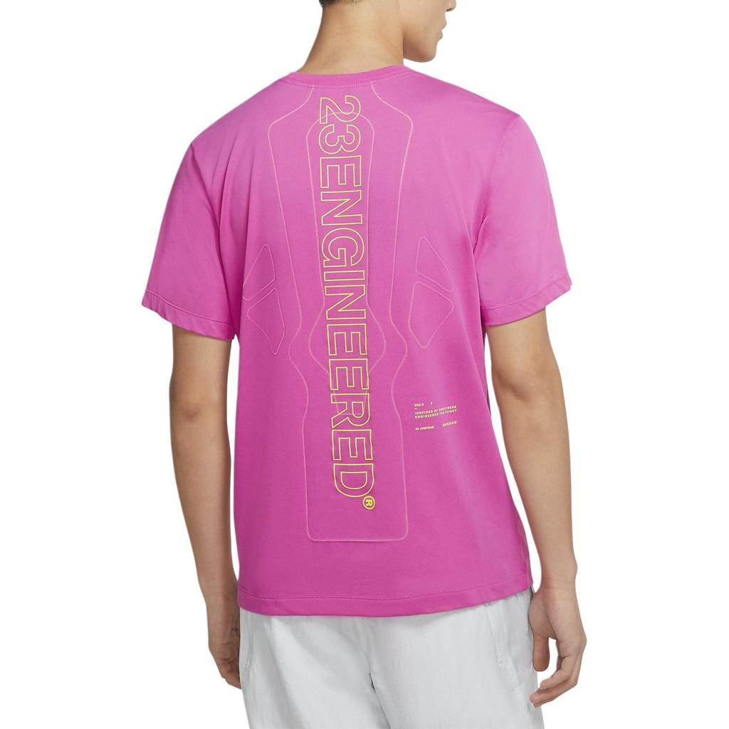 Jordan T Shirt Men's Active Fuchsia CJ6233-623