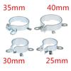 1 st Fästklämring Kondensatorklämma Järnbygelhållare Förtennad Monteringsklämma 25 mm 30 mm 35 mm 40 mm 2 fötter Fästbygel