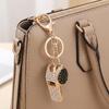 Luxury Rhinestones Whistle Keychain Creative Shining Whistle Pendant  Bag Ornament