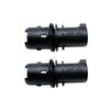 2 Stück Seitenblinker Begrenzungsleuchte Kennzeichenleuchte T10 Glühbirne Lampenfassung Sockel 63138382104 für Bmw Mini Cooper F55 F56 R55 R56 R6