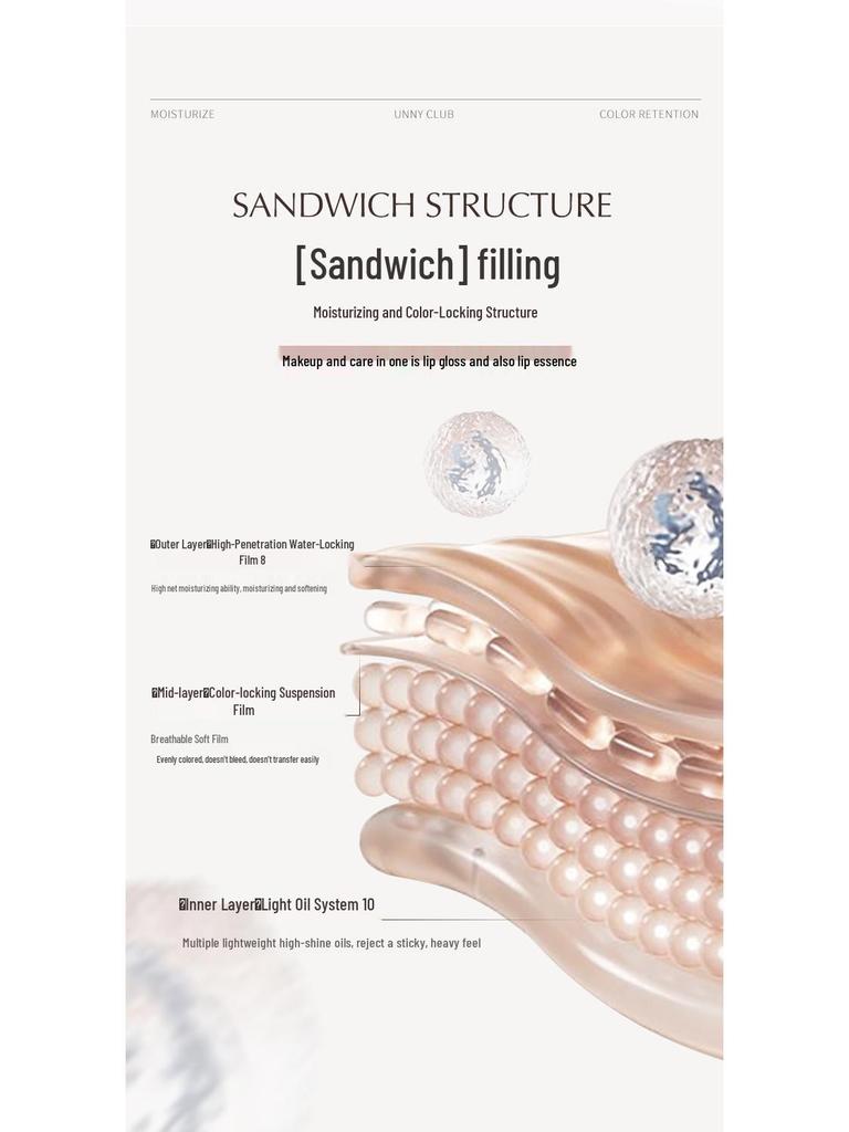 Unny Lip Gloss: Fade-Resistant Honey Lip Essence Oil