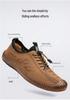 Men's 2025 Spring Korean Style Breathable Lace-up Casual Shoes
