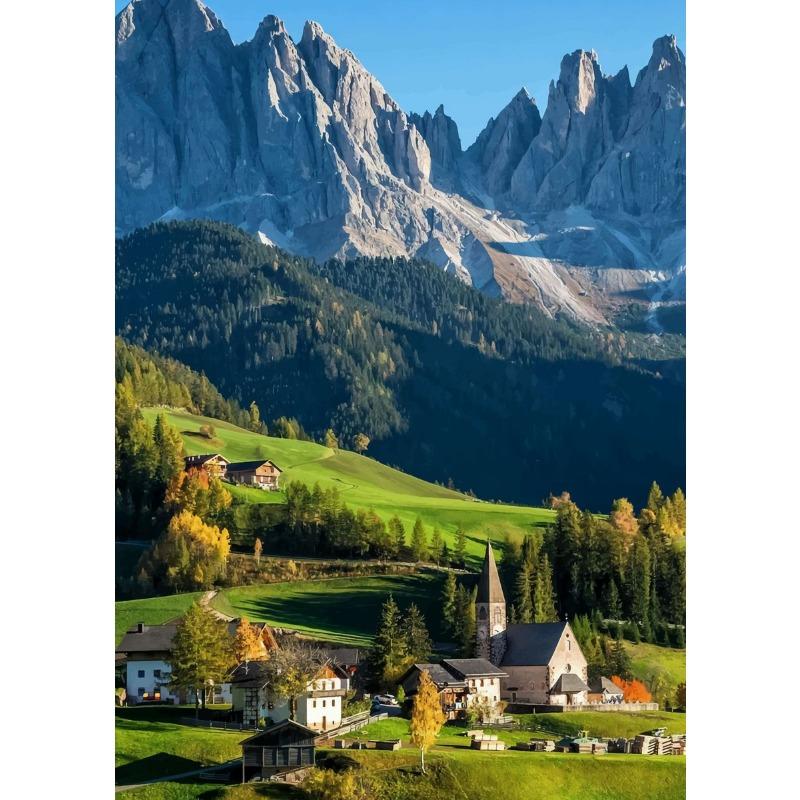 

Природный Пейзаж Лес Цветок Хижина Ручей Водопад Деревья Вид на Горы Постер Холст Живопись Настенное Искусство Картины Домашний Декор 21cm×30cm NoFrame