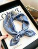 [111 mulberry silk] Bonas women's silk small square scarf silk scarf 11 new autumn and winter gift mother small scarf