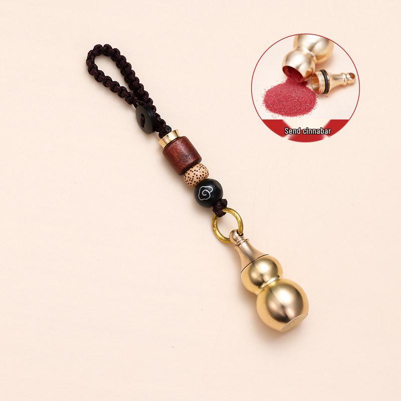 Pixiu Guardian Brass Pendant: Five Emperors Coins & Zodiac Buddha Keychain for Wealth & Protection