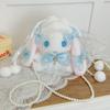 Lolita Plush Bunny Bag With Bow For Daily Use And Collectors Style