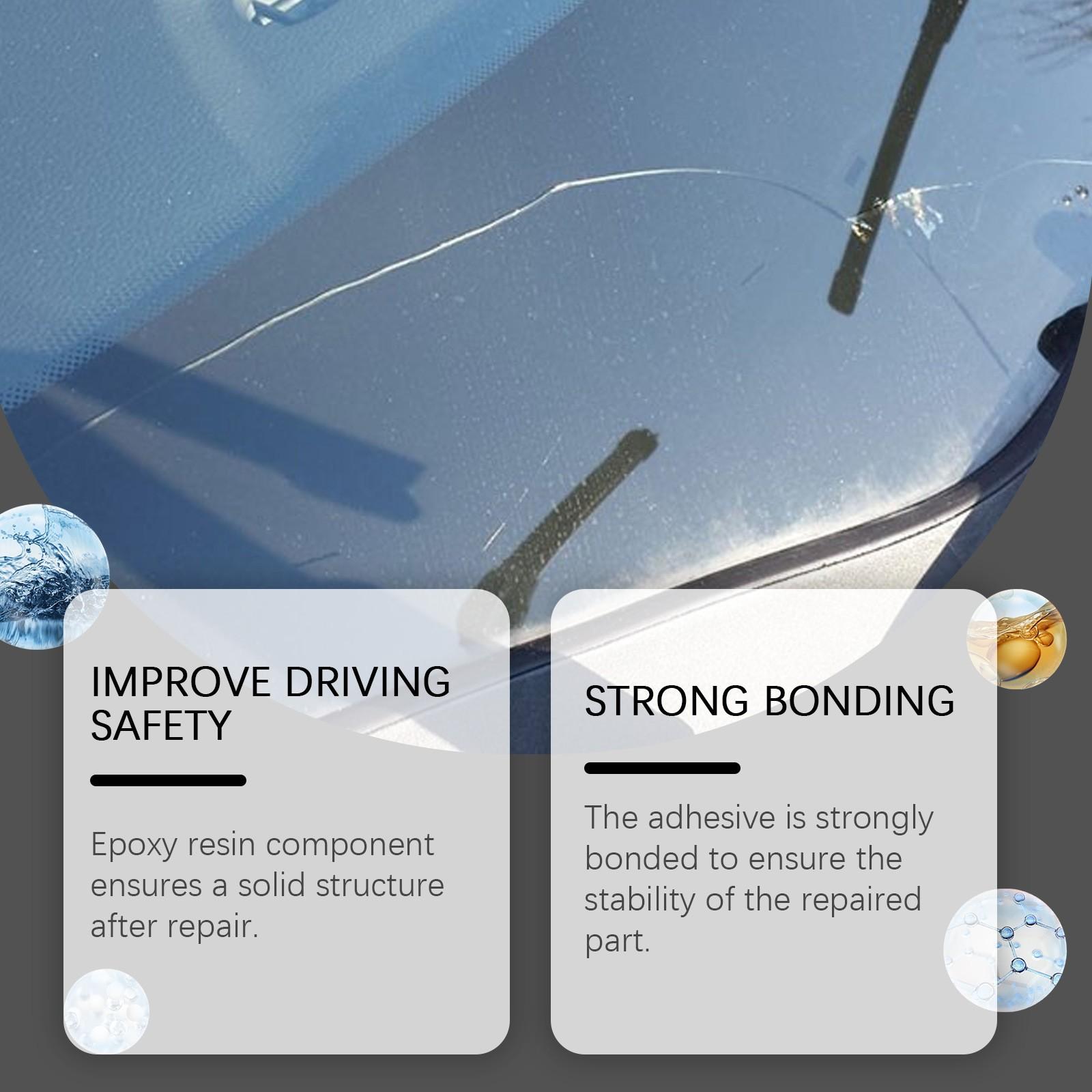 Комплект для трещин на лобовом стекле автомобиля — фото 5