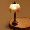 Battery Operated Dollhouse Chandelier Model Creative Mini Gothic Desk Lamp  Lighting Accessories