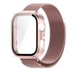 PC-Gehäuse + Metall-Mailänder Armband für Huawei Watch Fit 3/4/4 Pro Displayschutz-Stoßfänger Bequemes Armband für Huawei Watch Fit 4 Pro