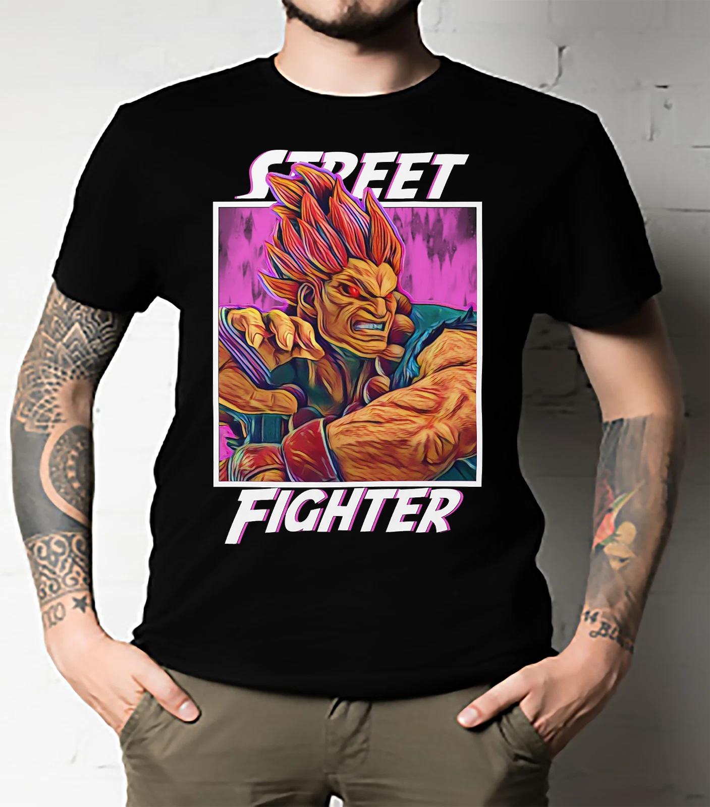Men s and Women s T-shirts Street Fighter – Akuma S