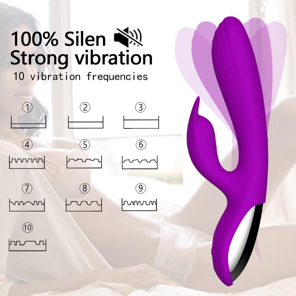Women's Clitoral Stimulating Pleasure Stick with Heating & 10 Vibration Modes