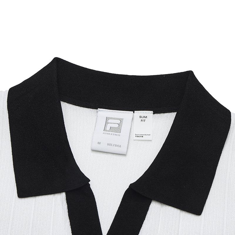 New FILA Athletics Knitwear Women's Jade White A11W523405F-WT