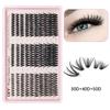 30D40D Dense European American Single Cluster Eyelash Glue Style 60D80D Large Capacity