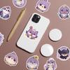 50 Purple Animal Graffiti Stickers Water Cup Computer Skateboard Waterproof Decorative Stickers DIY Stationery Stickers