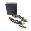 Pristine CHANEL Other accessories Logo Design Armband black Women 94P A03530 Used
