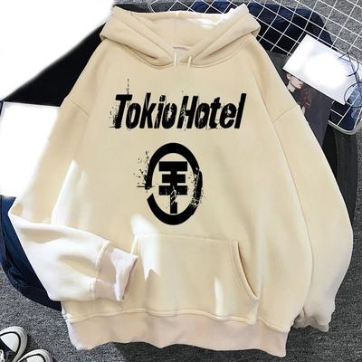 Mikiny s kapucňou Tokio Hotel Rock Band s potlačou Unisex Dámska Móda Hip Hop Mikina s kapucňou Mikiny s kapucňou Pulóvre Unisex Tepláky Oblečenie