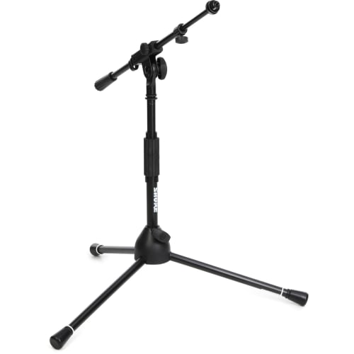 

Shure by Gator Short Tripod Microphone Stand, Boom Type, SH-TRIPODSTANDLP