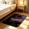 Caleb Xia Yizhou Love and Deepspace Anti‑Slip Floor Mat Short Plush Rug Carpet Soft Comfortable Machine Washable Home Decor