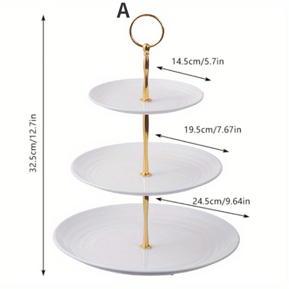 Cake Stand Birthday Cake Stand Display Cupcake Stand Snack Fruit Plate Wedding Party Tray Dessert Table Decorate Kitchen Tools