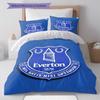 Biancheria da letto con motivo Everton FC Decorazione per la casa Regalo di compleanno ( 1 copripiumino + 2 federe, senza imbottitura),merchandising per fan.